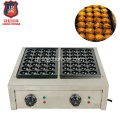 Portátil 2-Plate Electric Takoyaki Grill Machine Fishball Grill